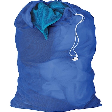 Honey-Can-Do Blue Mesh Laundry Bag LBG-01161
